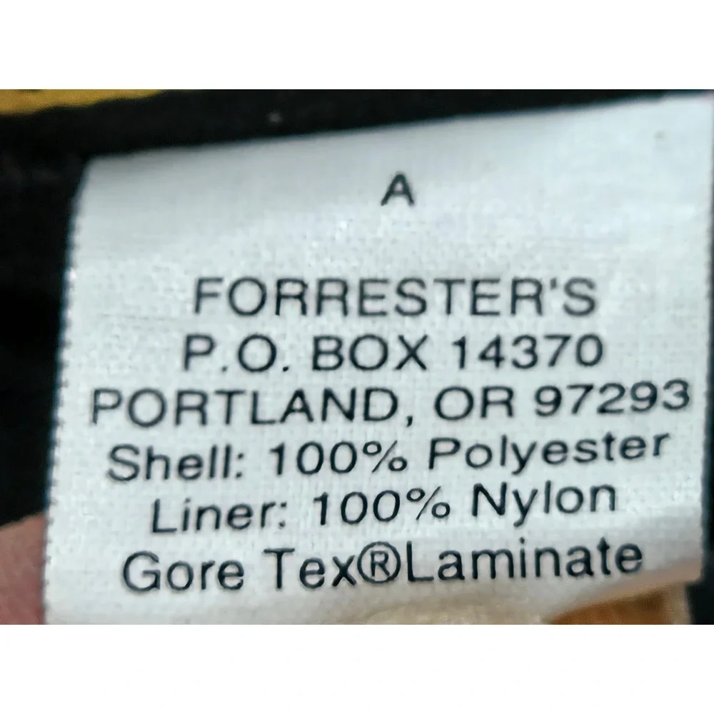 Vintage Forrester's Gore-Tex Abstract Print Ski‎ Jacket Women's M
